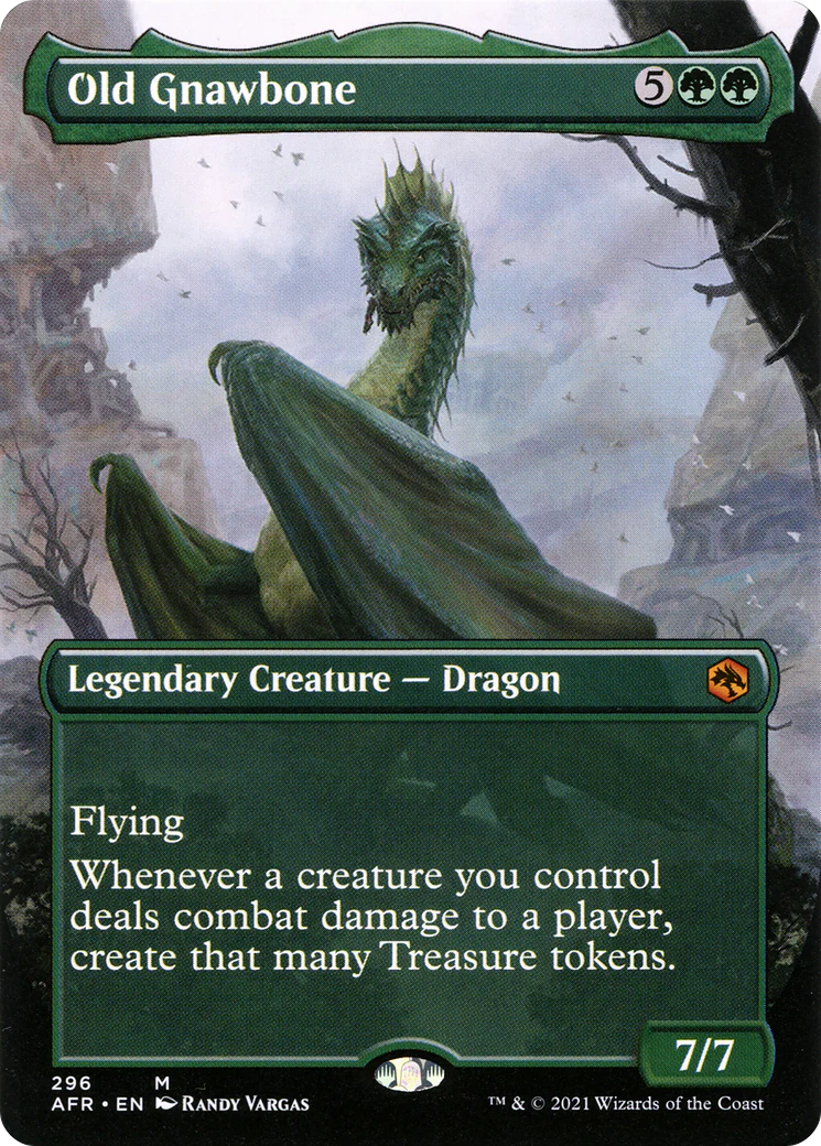 Old Gnawbone (Borderless) (AFR-296) - Adventures in the Forgotten Realms - Magic The Gathering