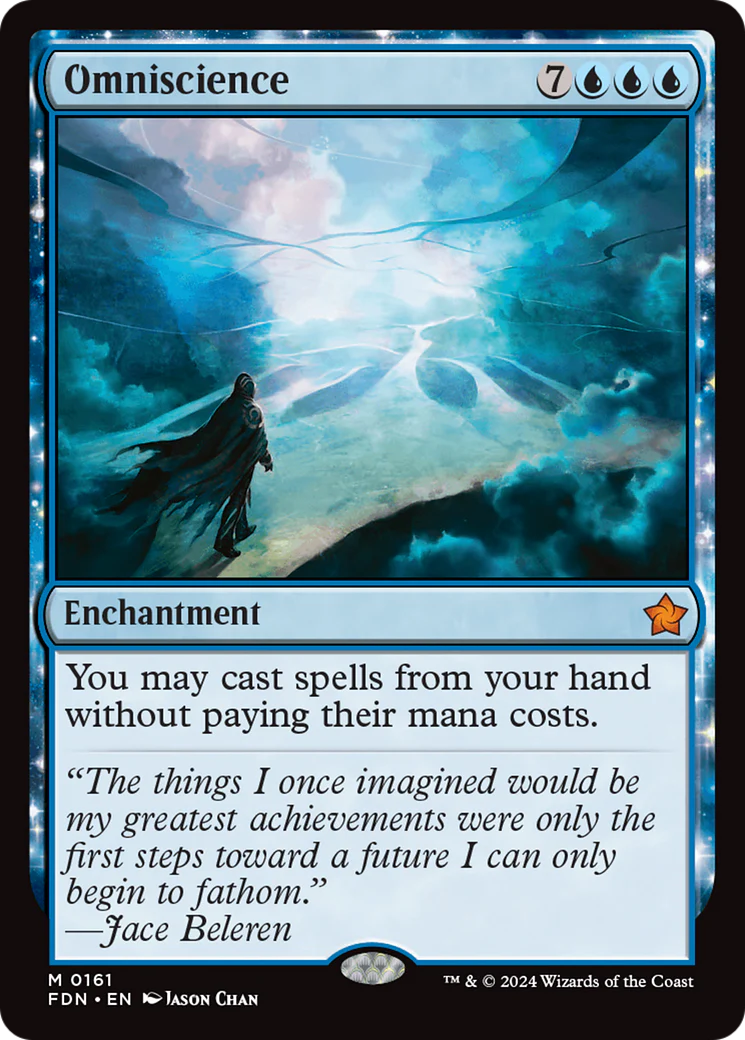 Omniscience (FDN-161) - Foundations - Magic The Gathering