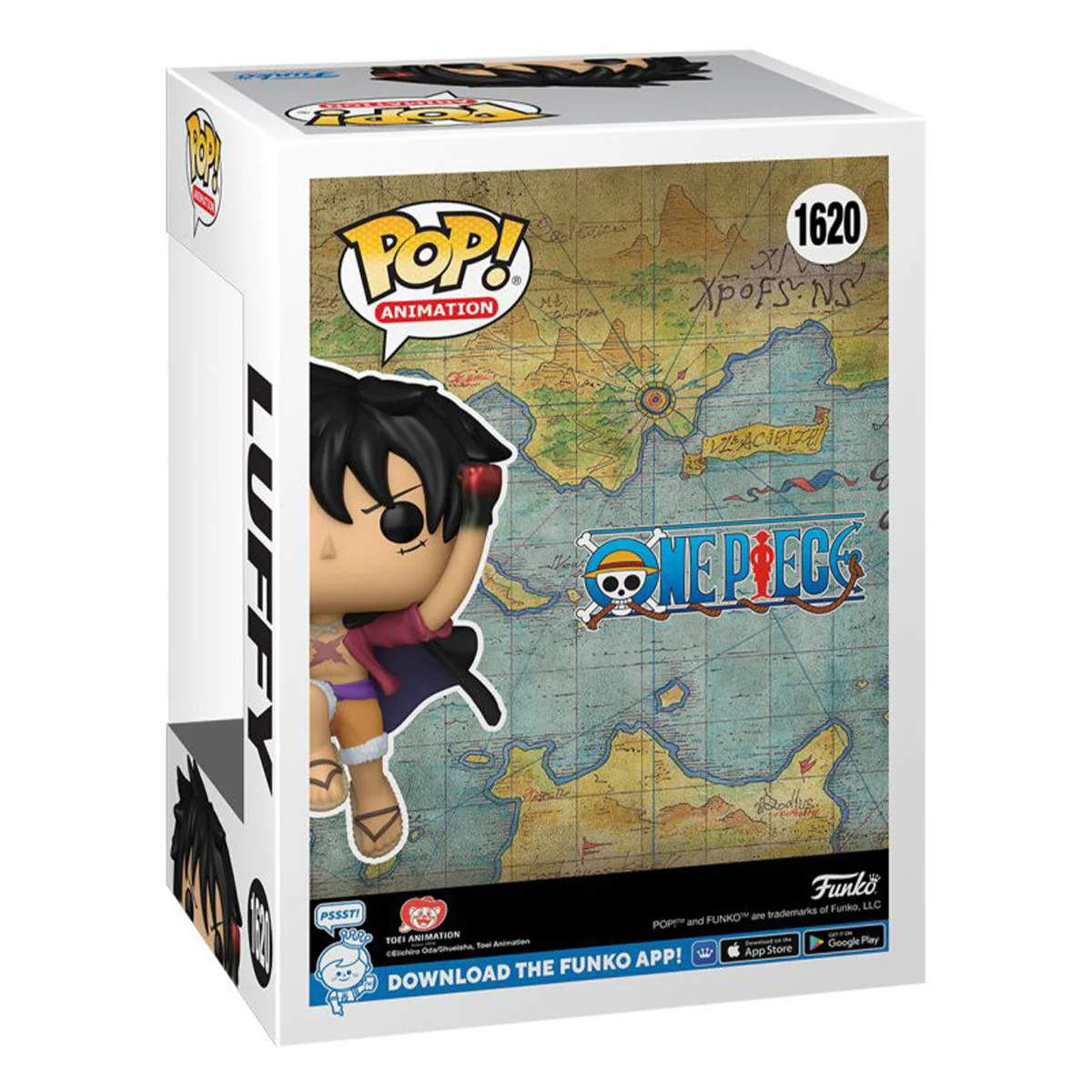 One Piece - Luffy Uppercut Metallic Pop! Vinyl - Image 2