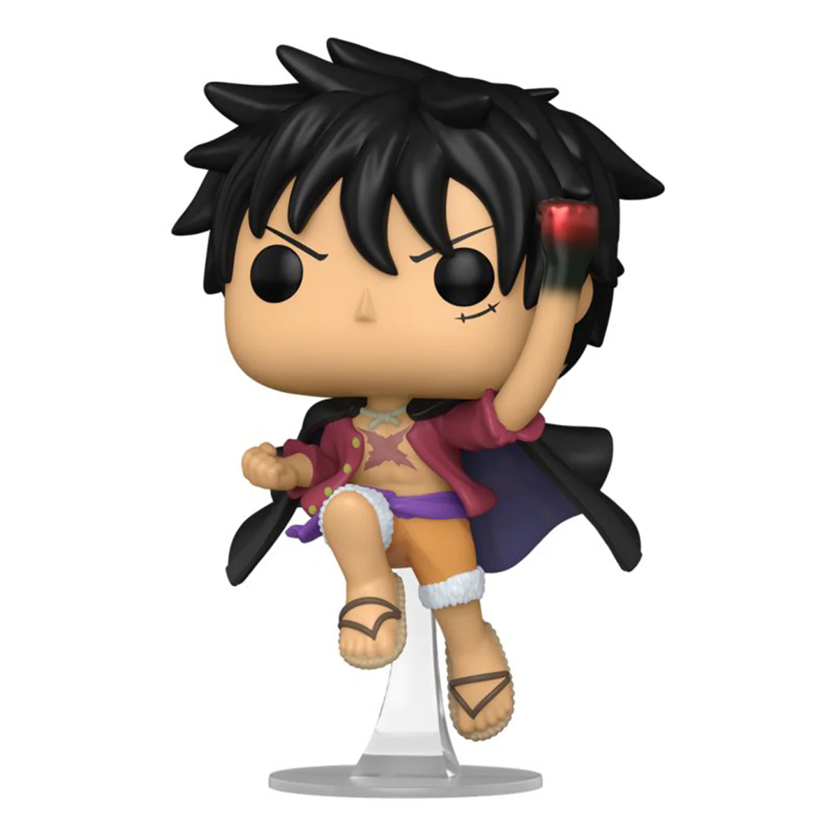 One Piece - Luffy Uppercut Metallic Pop! Vinyl - Image 3