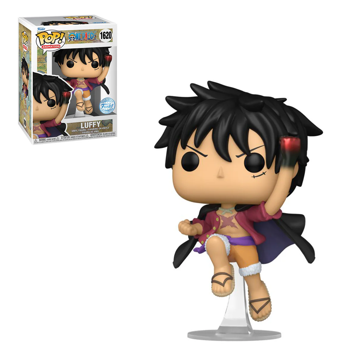 One Piece - Luffy Uppercut Metallic Pop! Vinyl - Image 4