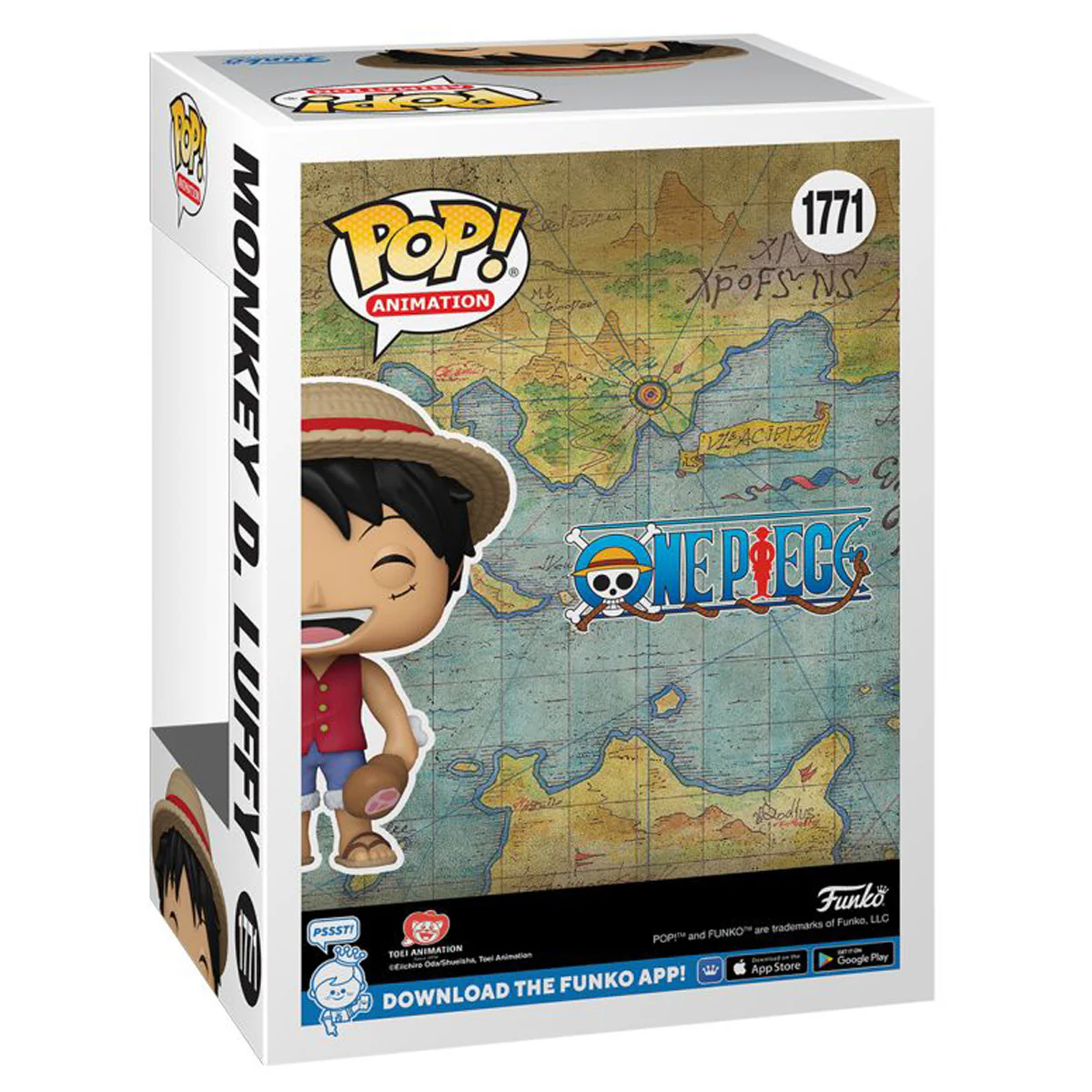 One Piece - Monkey D. Luffy (Mouth Stretch) Pop! Vinyl - Image 2