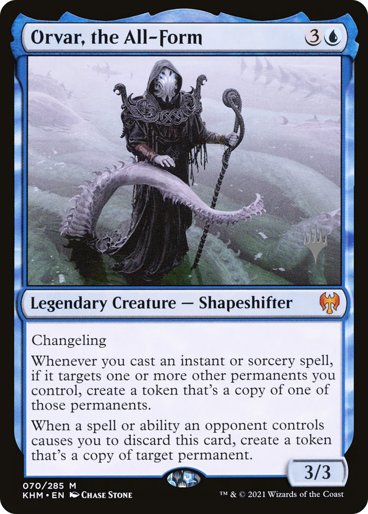 FOIL Orvar, the All-Form (PPKHM-70P) - Kaldheim Promos - Magic The Gathering