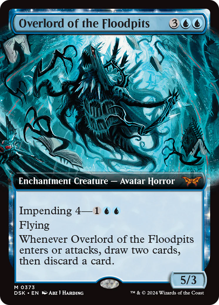 Overlord of the Floodpits (DSK-373) - Duskmourn: House of Horror - Magic The Gathering