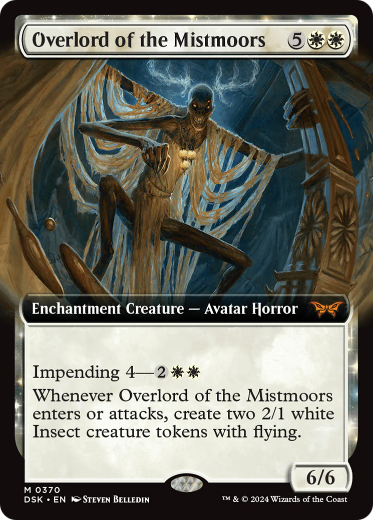 FOIL Overlord of the Mistmoors (DSK-370) - Duskmourn: House of Horror - Magic The Gathering