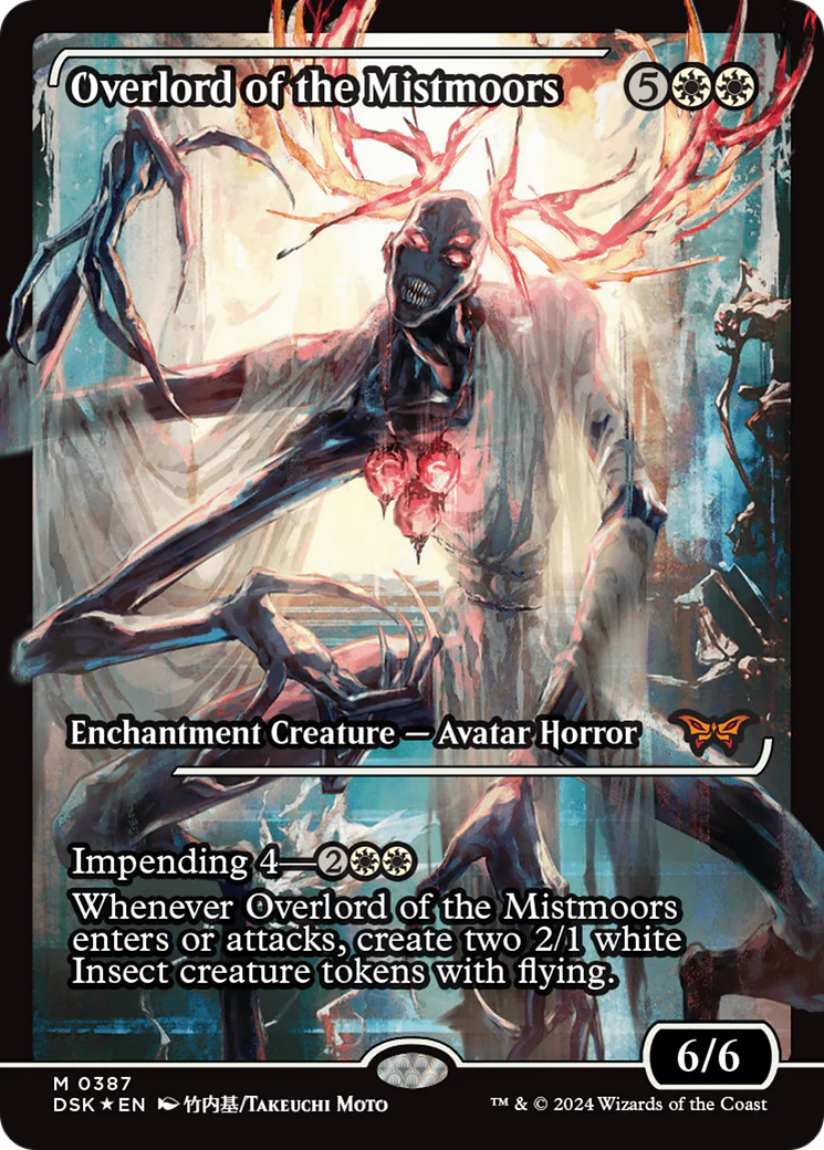 FOIL Overlord of the Mistmoors (DSK-387) - Duskmourn: House of Horror - Magic The Gathering
