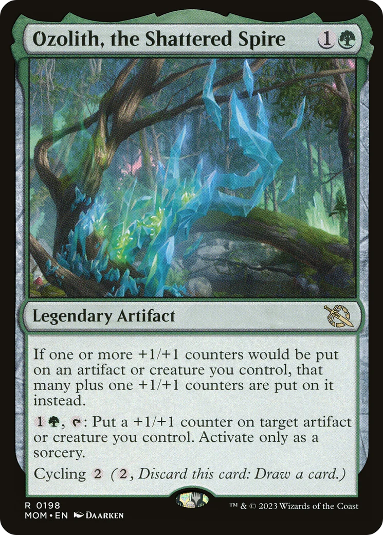 Ozolith, the Shattered Spire (MOM-198) - March of the Machine - Magic The Gathering