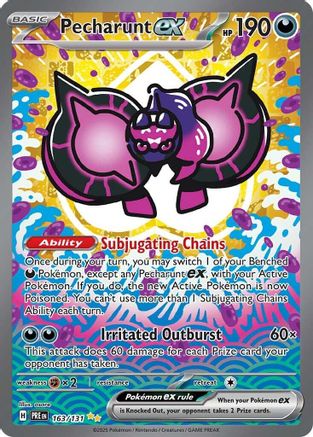 Pecharunt ex 163 - SV Prismatic Evolutions Pokemon