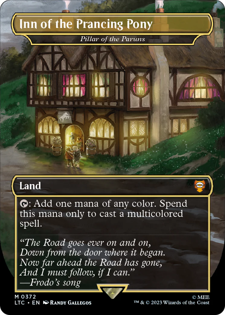 Inn of the Prancing Pony - Pillar of the Paruns (LTC-372) - Tales of Middle-earth Commander - Magic The Gathering