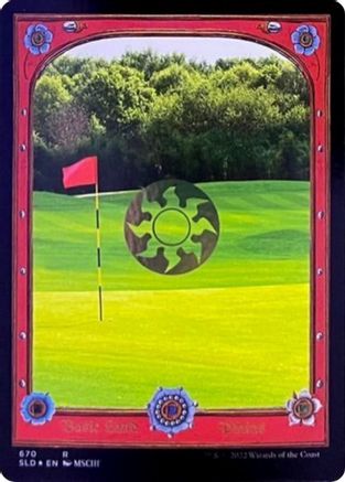 FOIL Plains // Battlefield Forge (SLD-670) - Secret Lair Drop Series - Magic The Gathering