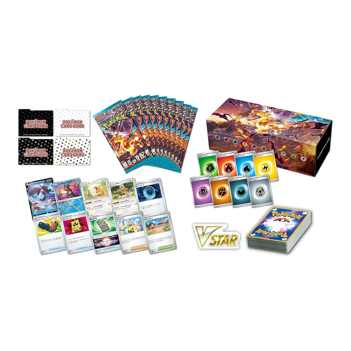 Pokemon Card Deck build Box Ruler of the Black Flame sv3 Japanese - Image 2