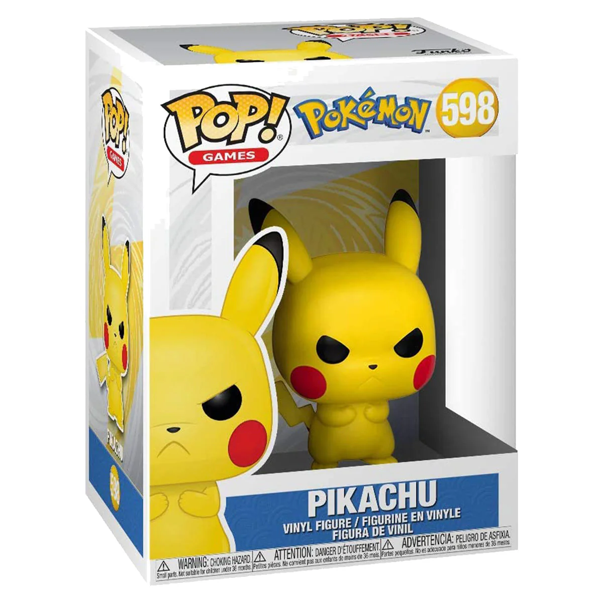 Pokemon Pikachu Grumpy Pop! Vinyl