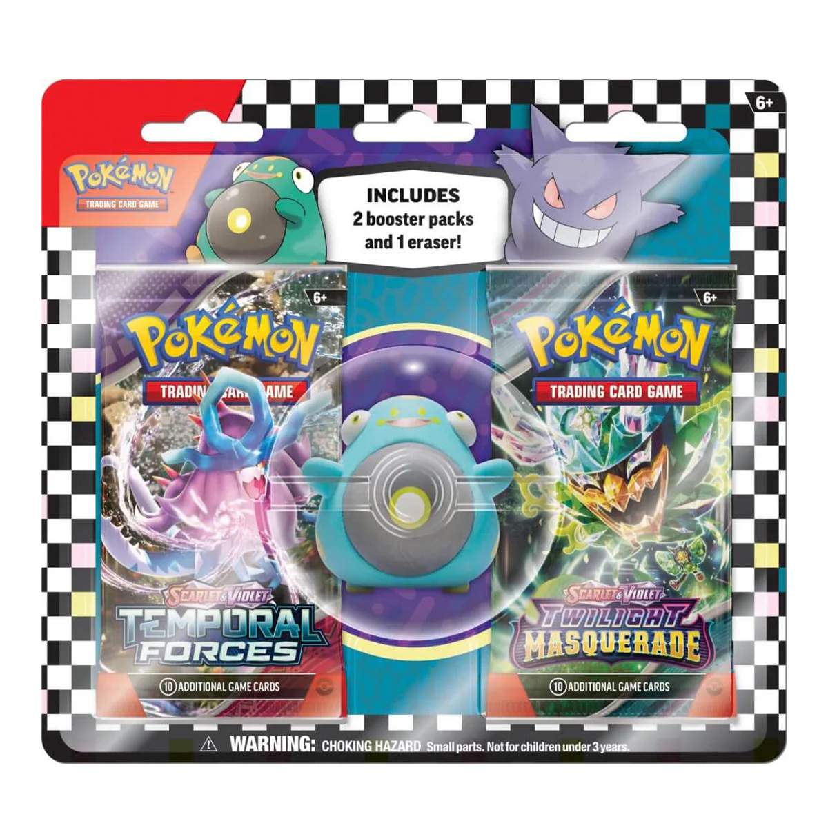 POKEMON TCG Eraser Blister 2024 - Image 2