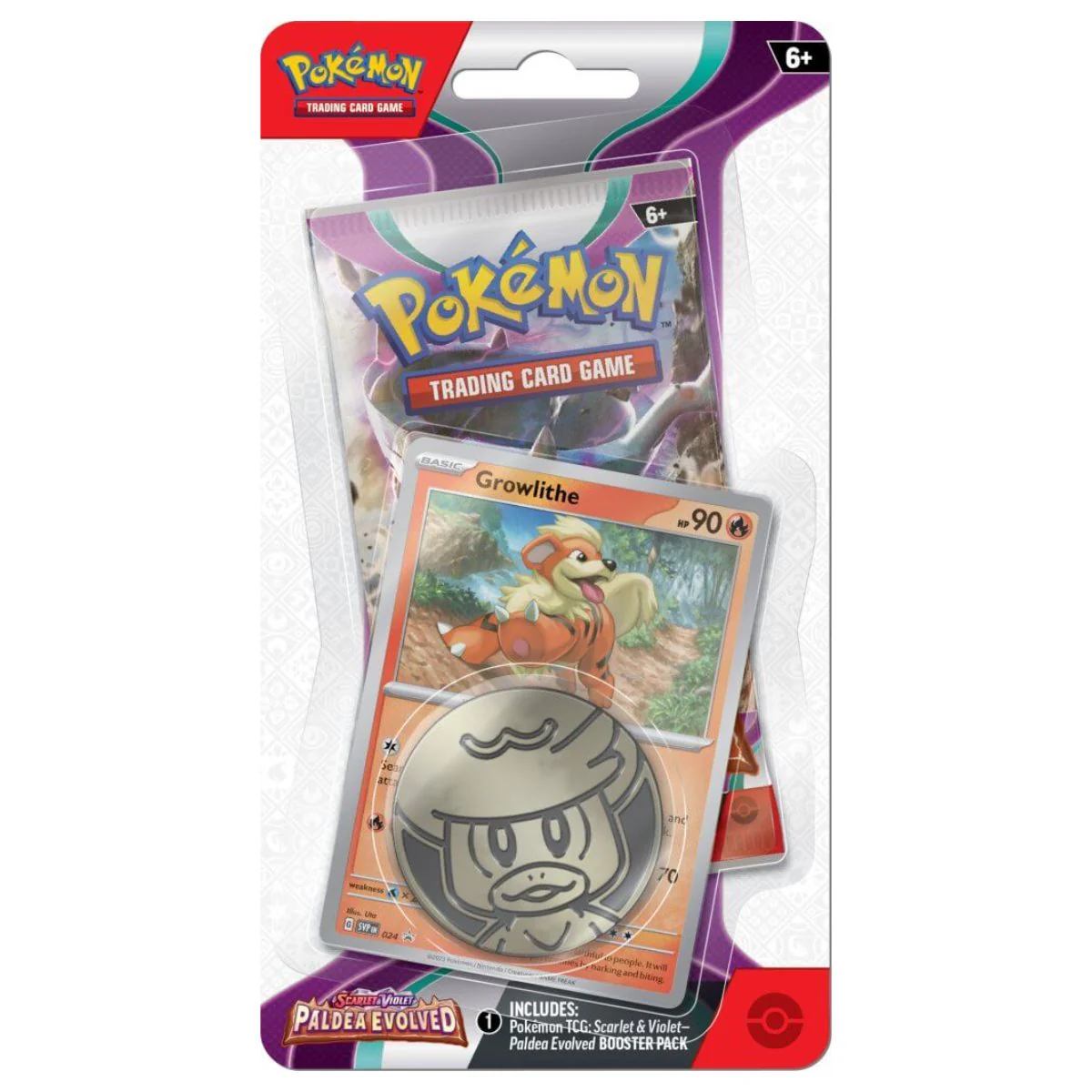 POKEMON TCG Scarlet & Violet Paldea Evolved Checklane Blisters (Pair) - Image 3