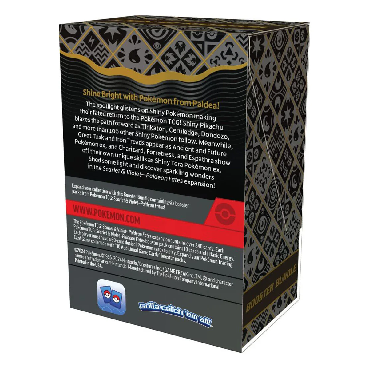 POKEMON TCG Scarlet & Violet Paldean Fates Booster Bundle Set - Image 2