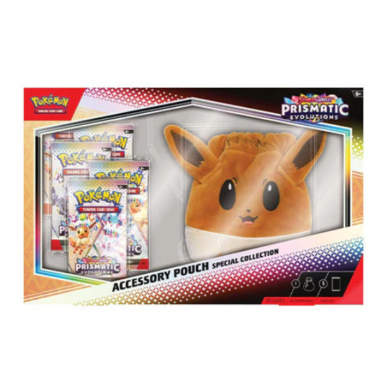 POKEMON TCG Scarlet & Violet Prismatic Evolutions Accessory Pouch - Image 2