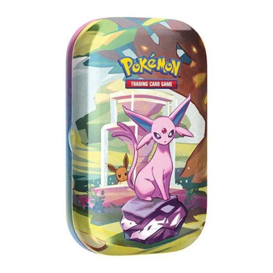 POKEMON TCG Scarlet & Violet Prismatic Evolutions Mini Tin (Set of 8) - Image 4
