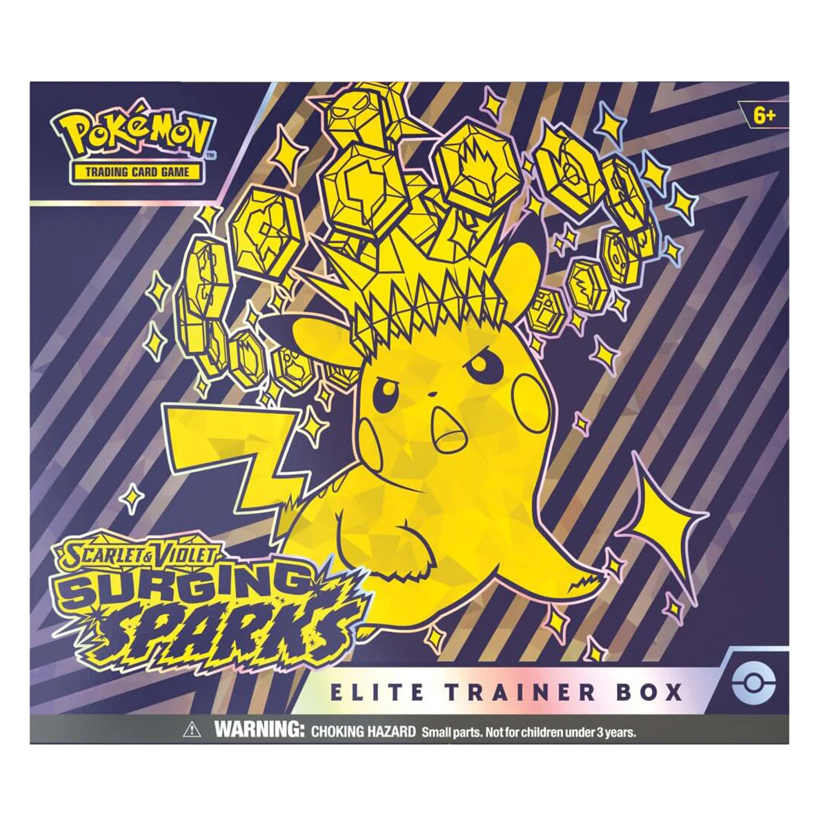 POKEMON TCG Scarlet & Violet Surging Sparks Elite Trainer Box - Image 3