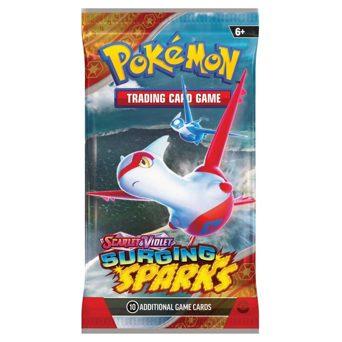 POKEMON TCG Scarlet & Violet Surging Sparks Single Booster Pack - Image 3