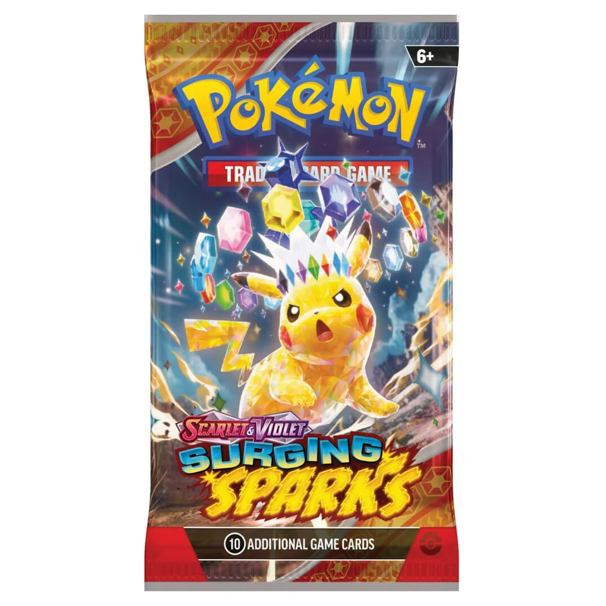 POKEMON TCG Scarlet & Violet Surging Sparks Single Booster Pack - Image 4