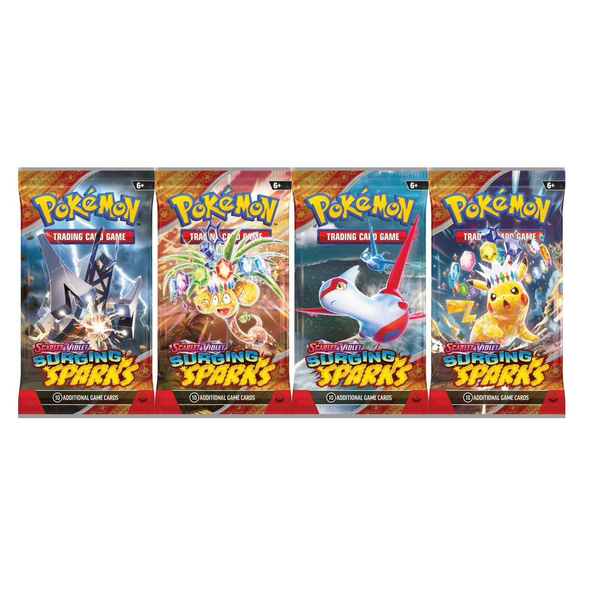 POKEMON TCG Scarlet & Violet Surging Sparks Single Booster Pack - Image 5