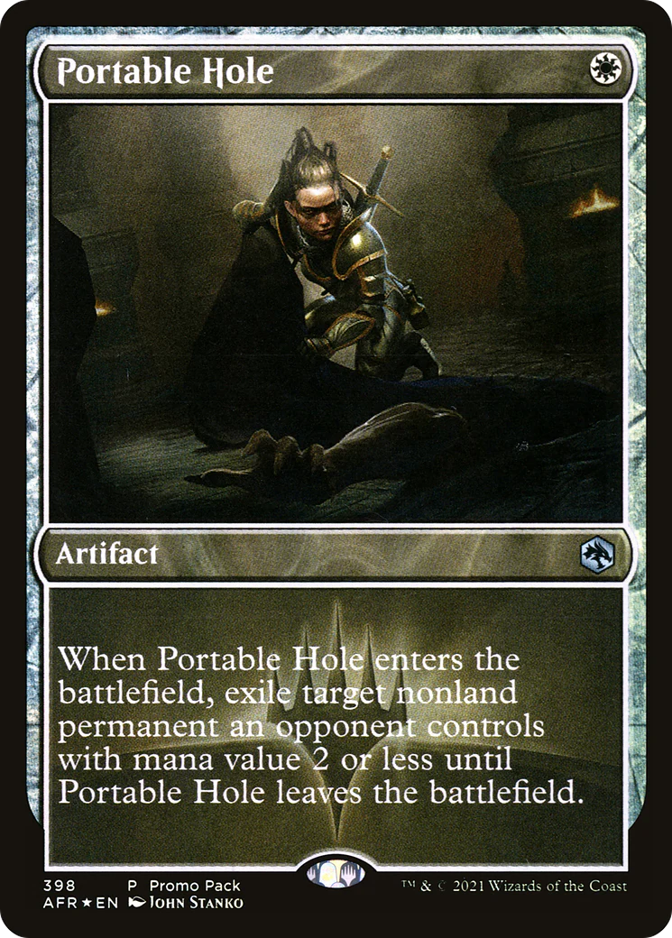 Portable Hole (PPAFR-398) - Adventures in the Forgotten Realms - Magic The Gathering