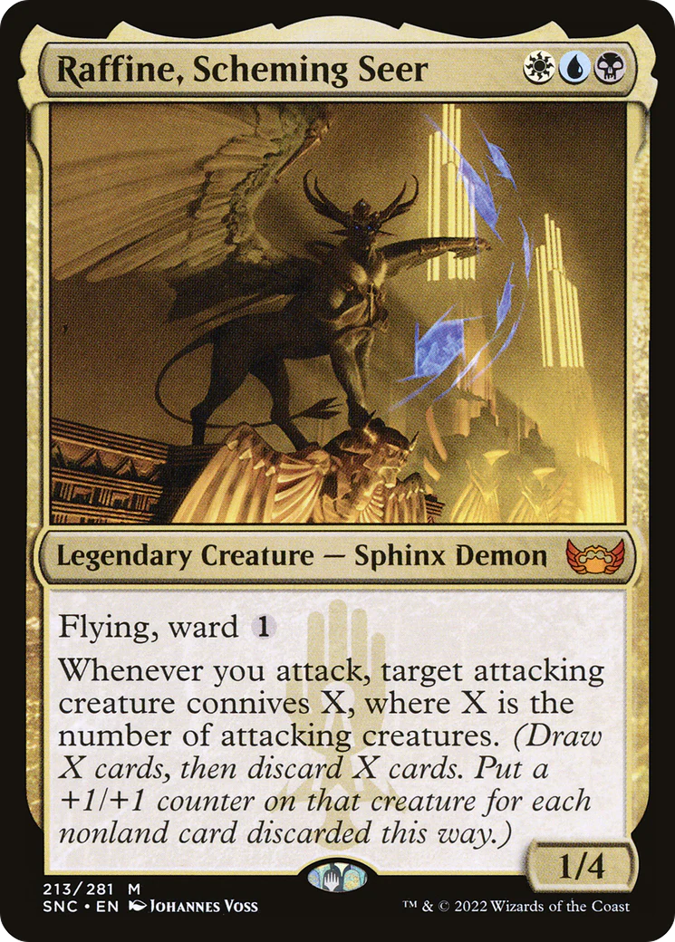 Raffine, Scheming Seer (SNC-213) - Streets of New Capenna - Magic The Gathering