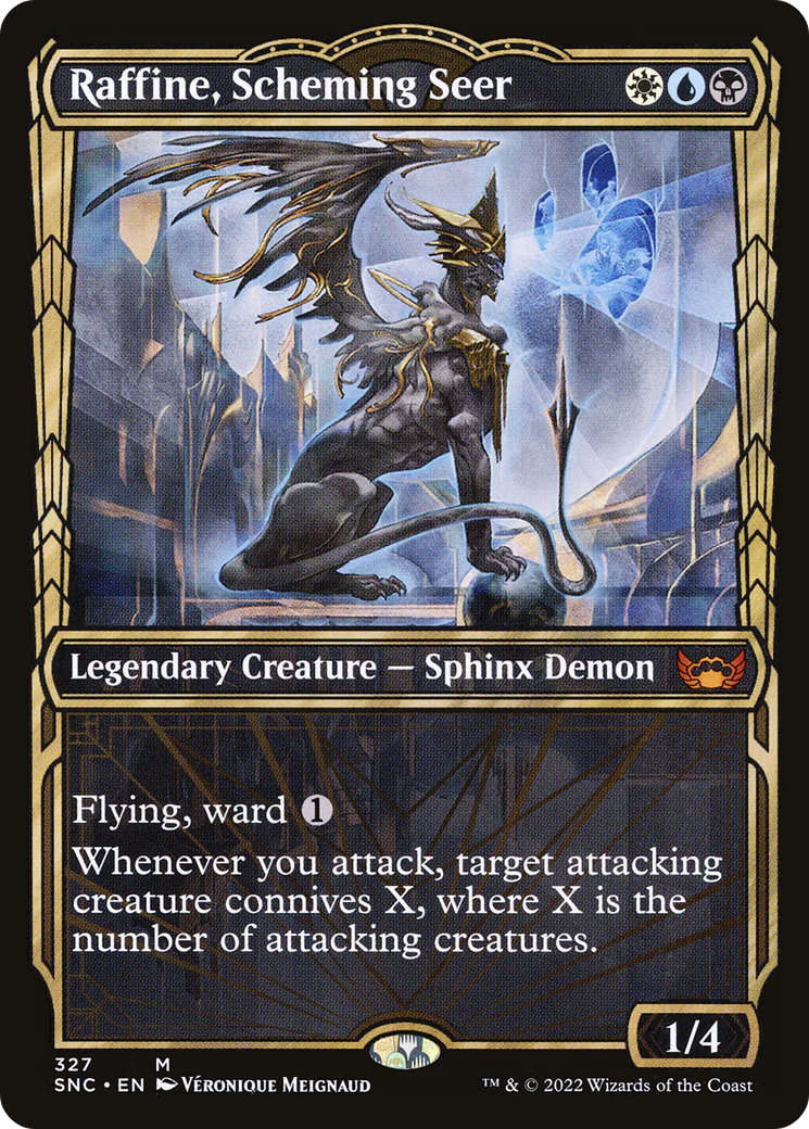 Raffine, Scheming Seer (Showcase) (SNC-327) - Streets of New Capenna - Magic The Gathering