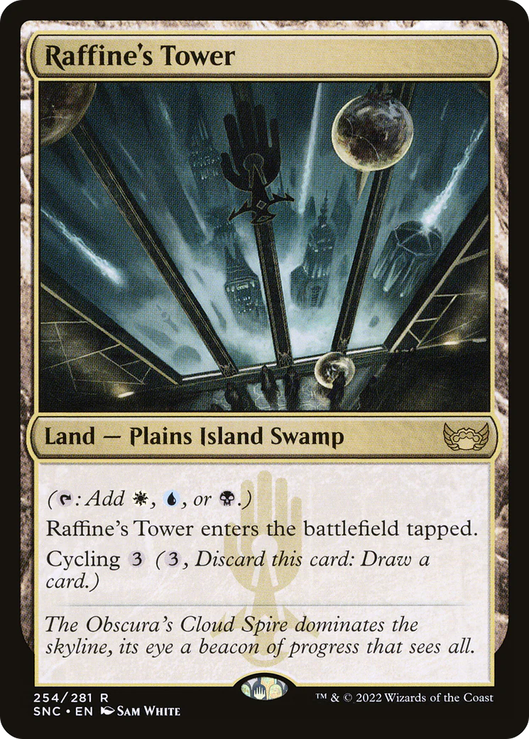 Raffine's Tower (SNC-254) - Streets of New Capenna - Magic The Gathering