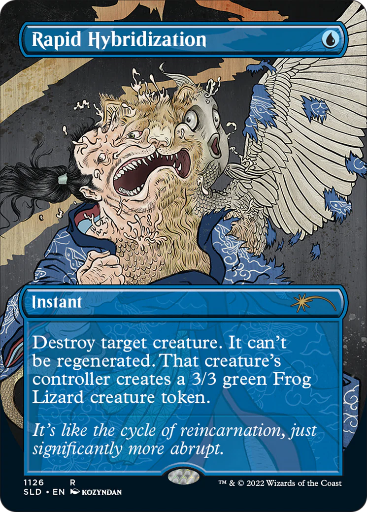 FOIL Rapid Hybridization (SLD-1126) - Secret Lair Drop - Magic The Gathering