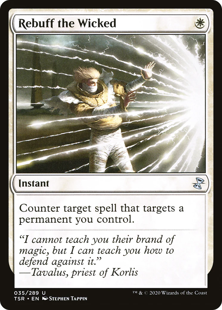 Rebuff the Wicked (TSR-035) - Time Spiral Remastered - Magic The Gathering