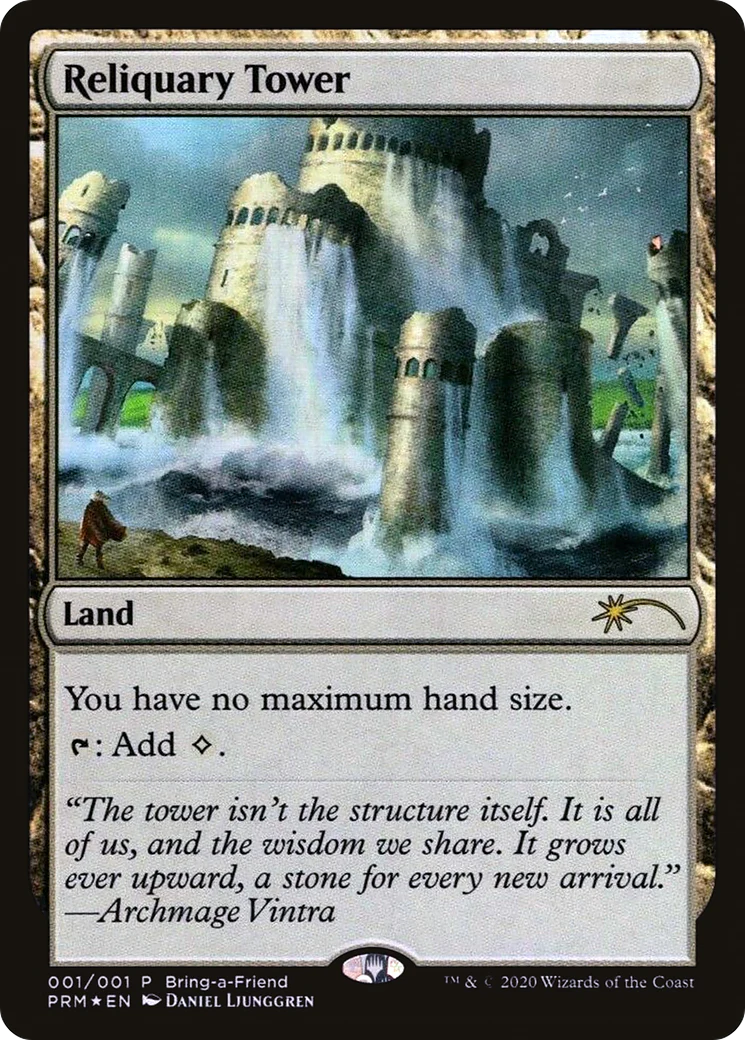 FOIL Reliquary Tower (Bring a Friend Promo) (UMP-001) - Love Your LGS 2020 - Magic The Gathering