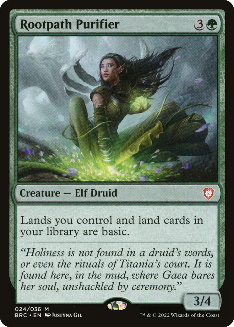Rootpath Purifier (BRC-024) - The Brothers' War Commander - Magic The Gathering