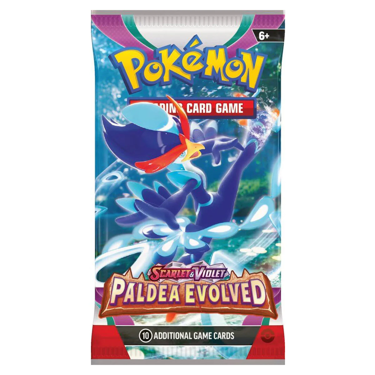 POKEMON TCG Scarlet & Violet Paldea Evolved Single Booster Pack - Image 5