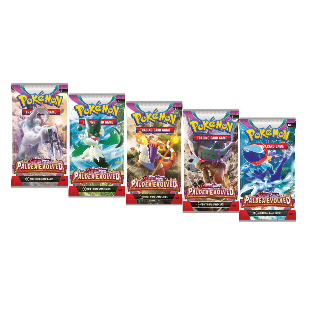 POKEMON TCG Scarlet & Violet Paldea Evolved Single Booster Pack - Image 6