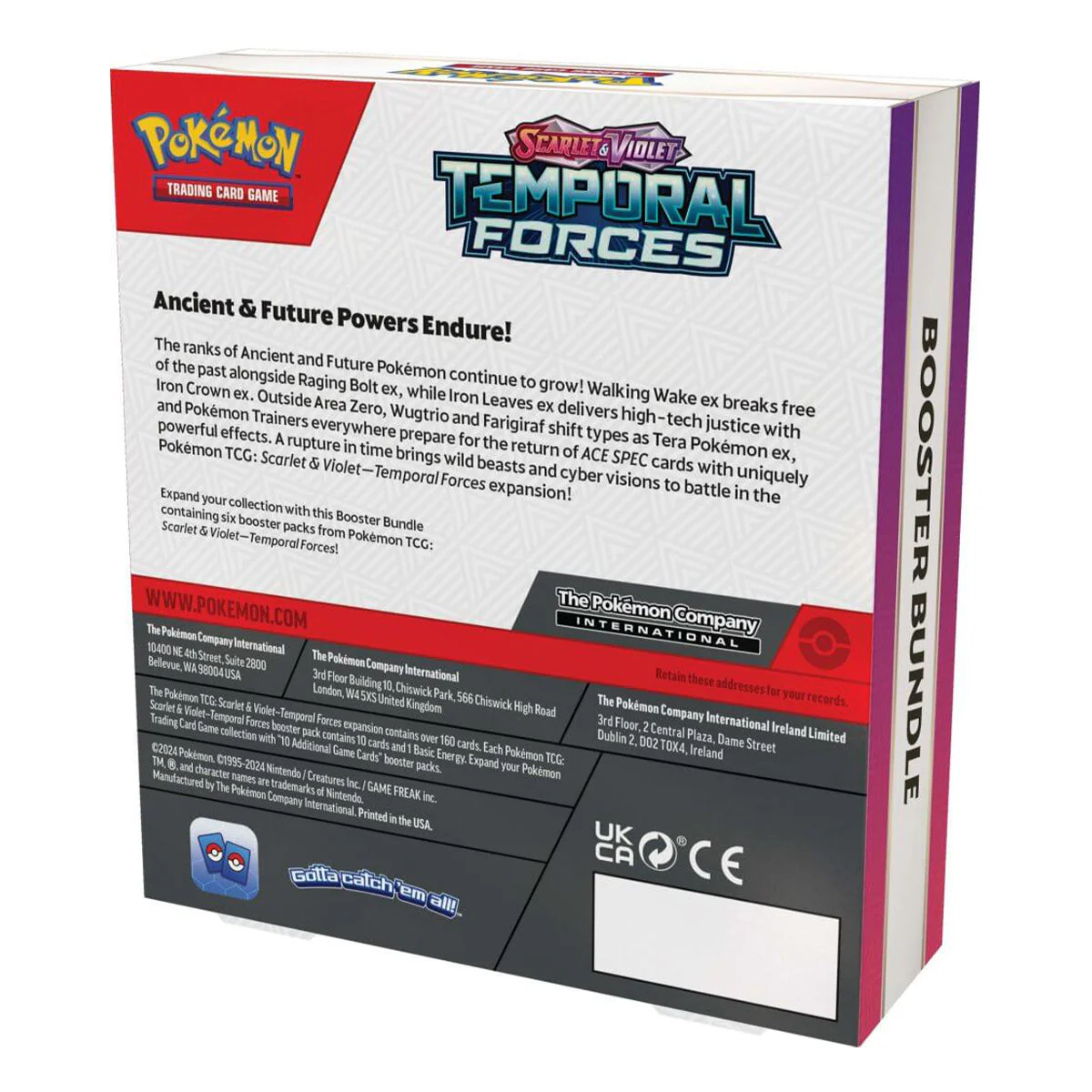 Scarlet & Violet Temporal Forces Booster Bundle POKEMON TCG - Image 2