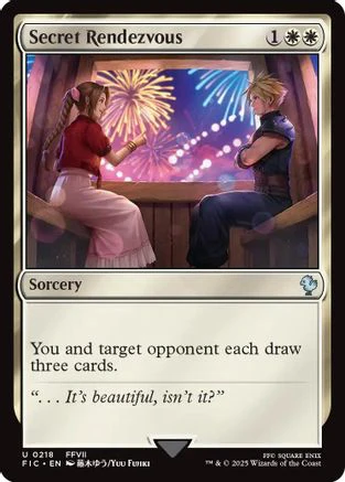 Secret Rendezvous (0218) (FIC-218) - Commander: FINAL FANTASY - Magic The Gathering