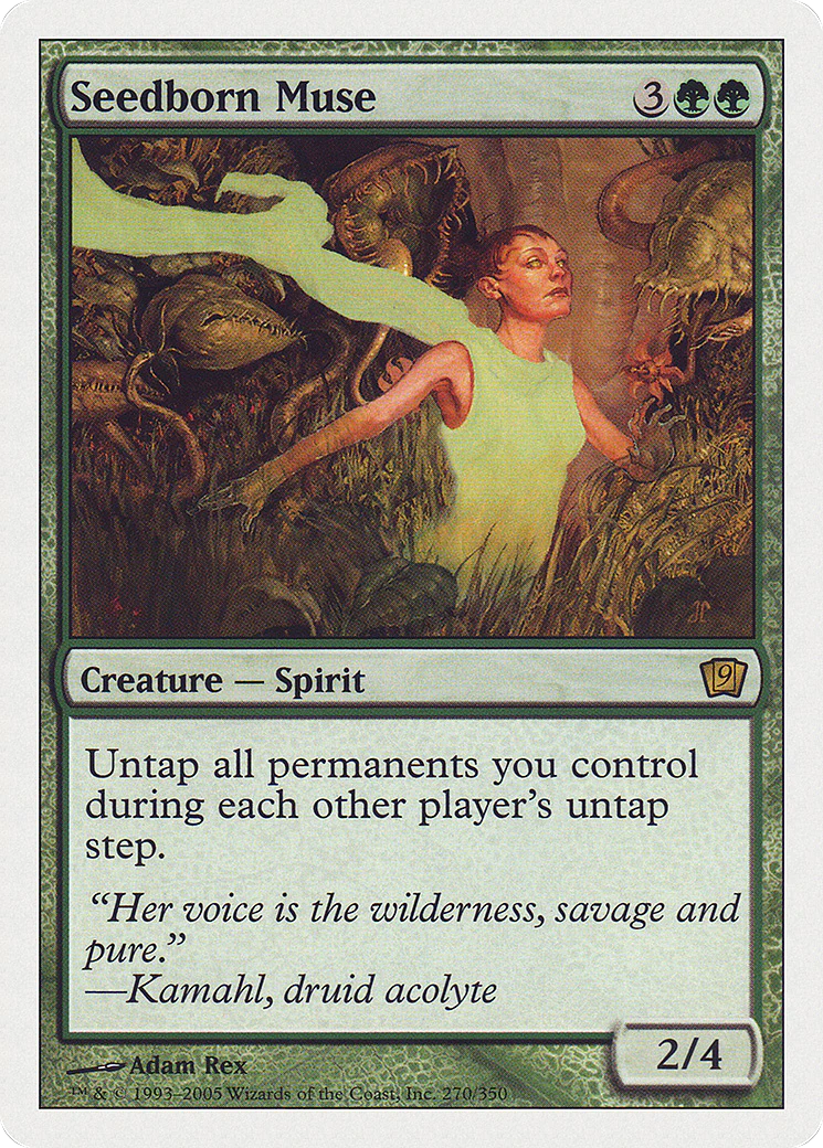 Seedborn Muse (9ED-270) - Ninth Edition - Magic The Gathering