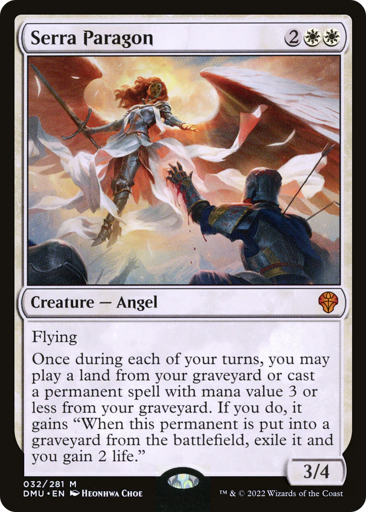 FOIL Serra Paragon (DMU-032) - Dominaria United - Magic The Gathering