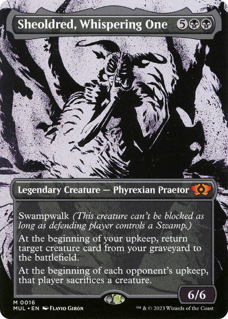 Sheoldred, Whispering One (MUL-016) - Multiverse Legends - Magic The Gathering