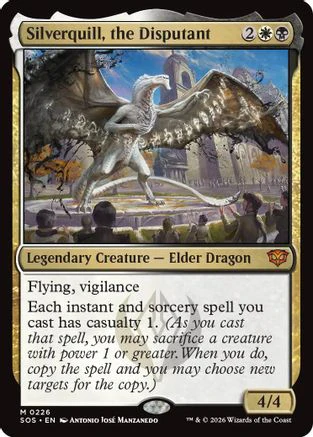 Silverquill, the Disputant (SOS-226) - Secrets of Strixhaven - Magic The Gathering