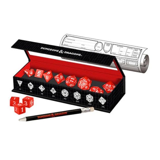 Sirius Dice D&D New Adventurer Dice Set - Red Dice - Image 2
