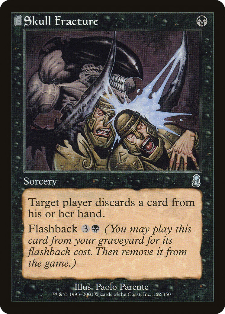FOIL Skull Fracture (ODY-162) - Odyssey - Magic The Gathering
