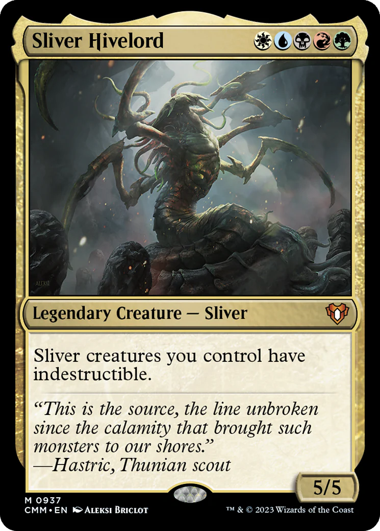 Sliver Hivelord (CMM-937) - Commander Masters - Magic The Gathering