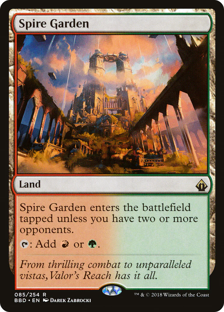 Spire Garden (BBD-085) - Battlebond - Magic The Gathering