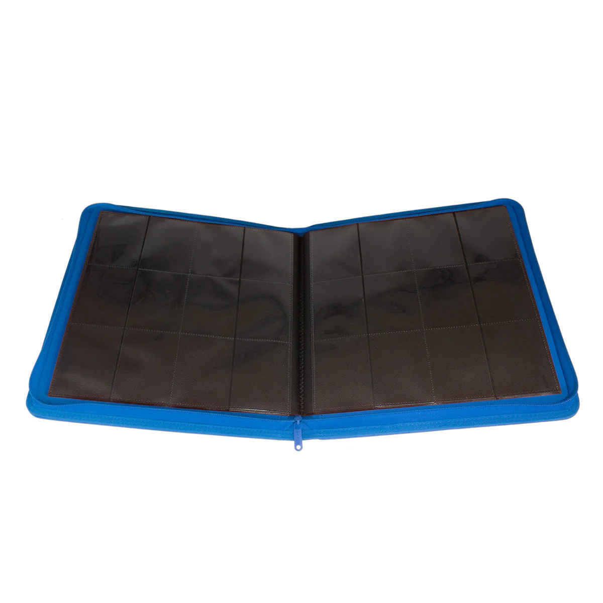 STEALTH 12 Pocket Zip Trading Card Binder - BLUE - Image 3