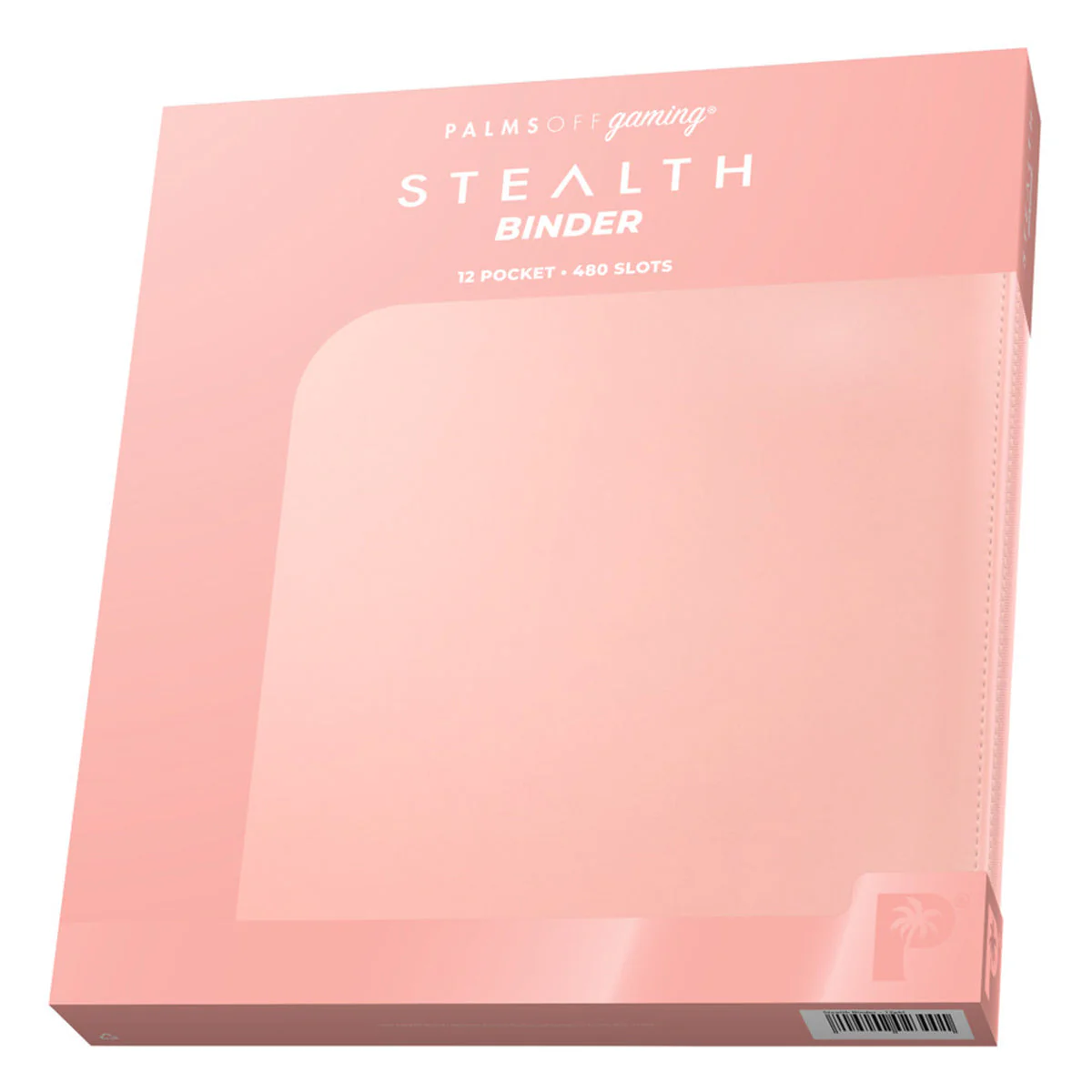 STEALTH 12 Pocket Zip Trading Card Binder - PINK