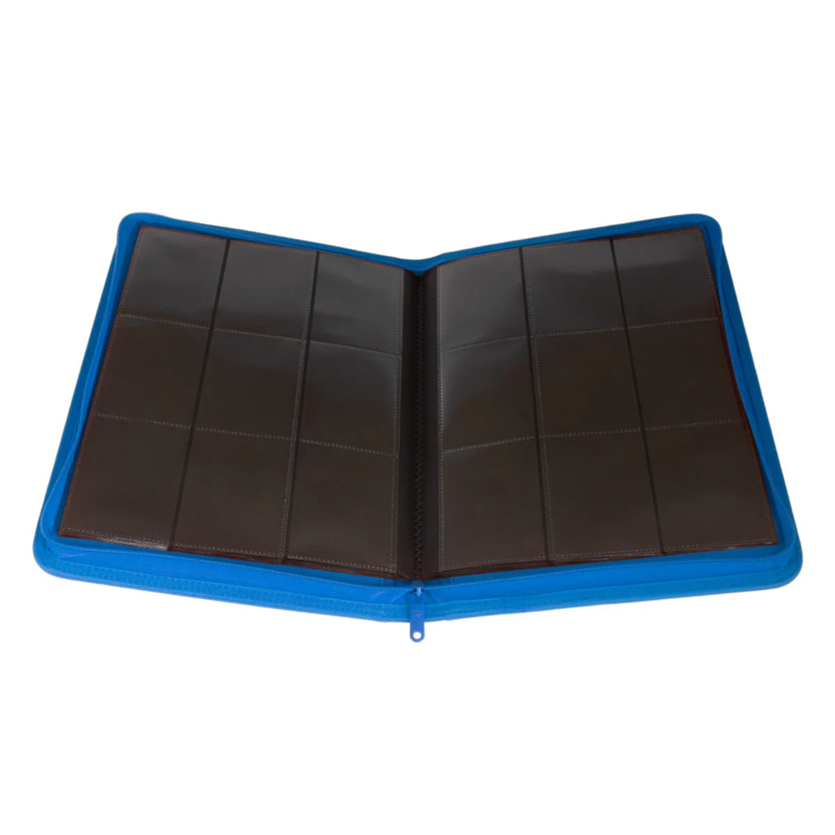 STEALTH 9 Pocket Zip Trading Card Binder - BLUE - Image 3