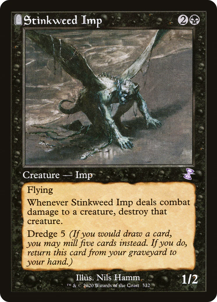 Stinkweed Imp (TSR-332) - Time Spiral Remastered - Magic The Gathering