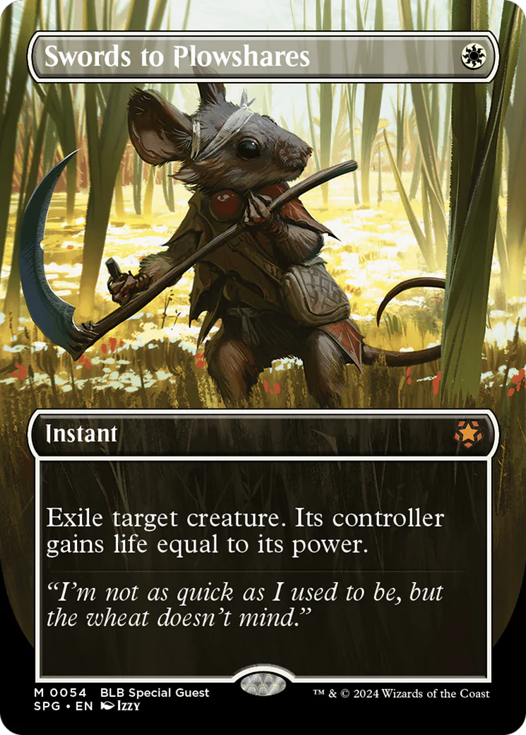 Swords to Plowshares (SPG-054) - Special Guests - Magic The Gathering